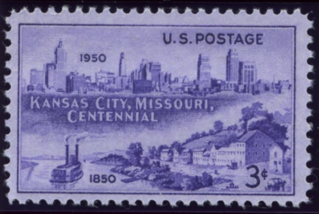 Scott 994 3 Cent Stamp Kansas City Centennial