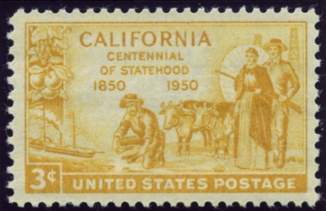 Scott 997 3 Cent Stamp California Statehood Centennial