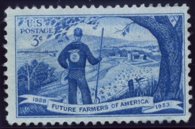 Scott 1024 3 Cent Stamp Future Farmers of America