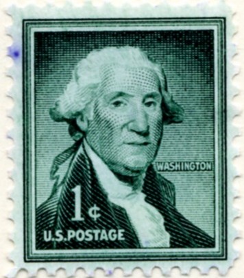 Scott 1031 1 Cent Stamp George Washington a