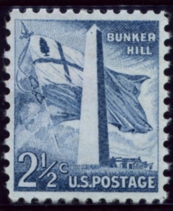 Scott 1034 2 1/2 Cent Stamp Bunker Hill