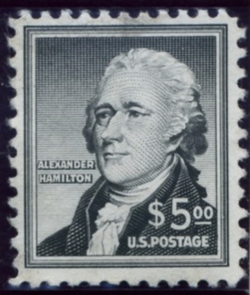 Scott 1053 $5 Dollar Stamp Alexander Hamilton