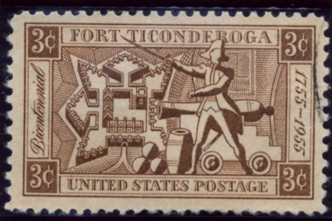 Scott 1071 3 Cent Stamp Fort Ticonderoga