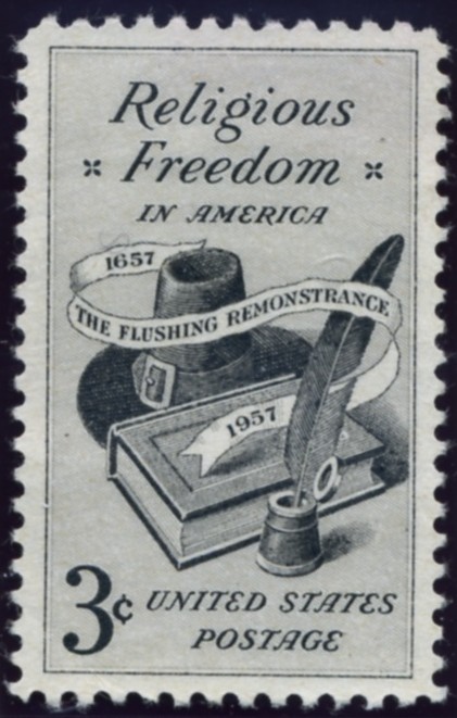 Scott 1099 3 Cent Stamp Religious Freedom