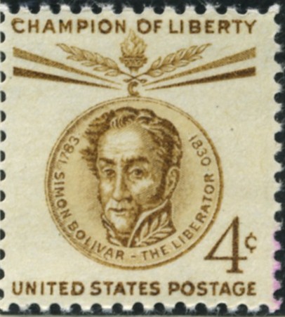 Scott 1110 4 Cent Stamp Simon Bolivar