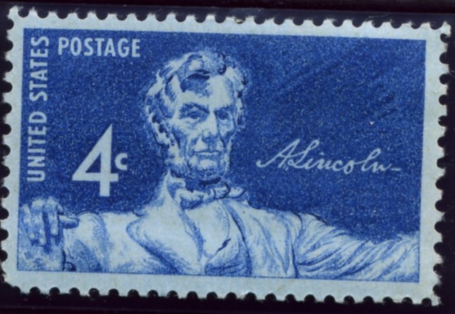 Scott 1116 4 Cent Stamp Statue of Lincoln