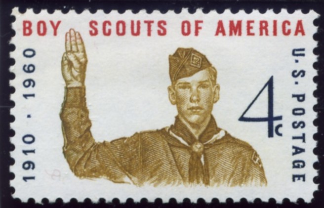 Scott 1145 4 Cent Stamp Boy Scouts