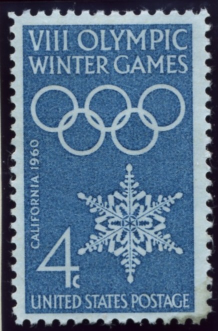 Scott 1146 4 Cent Stamp VIII Winter Olympics California