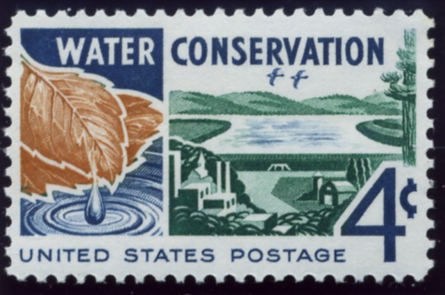 Scott 1150 4 Cent Stamp Water Conservation