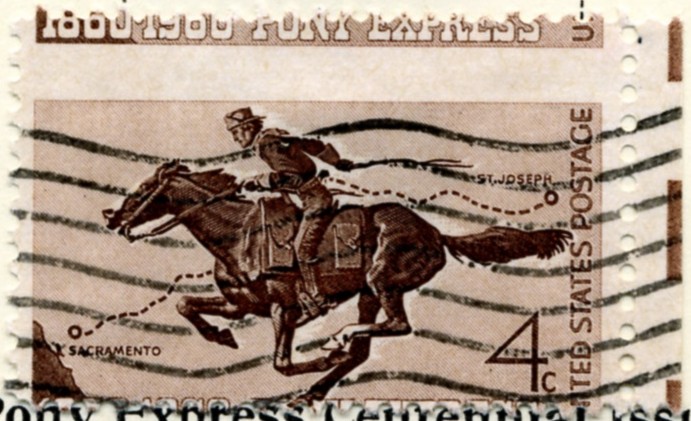 Scott 1154 4 Cent Stamp Pony Express a