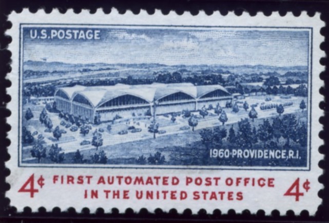 Scott 1164 4 Cent Stamp First Automated Post Office