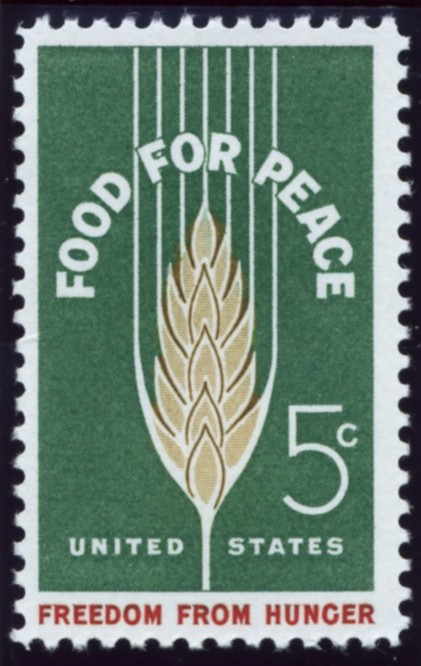 Scott 1231 5 Cent Stamp Food For Peace