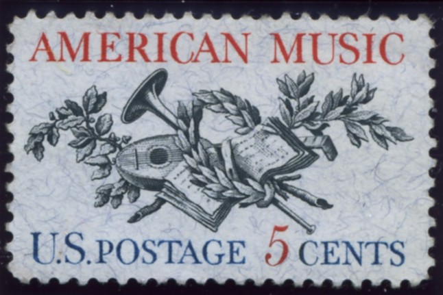 Scott 1252 5 Cent Stamp American Music