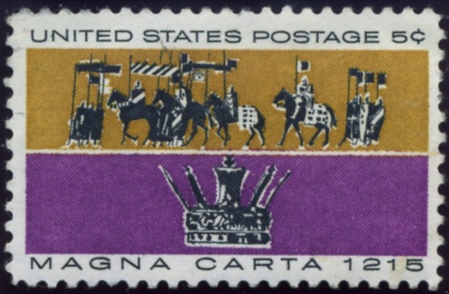 Scott 1265 5 Cent Stamp Magna Carta
