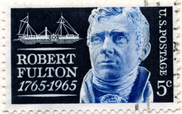 Scott 1270 5 Cent Stamp Robert Fulton a