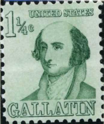 Scott 1279 1 1/4 Cent Stamp Albert Gallatin