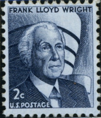 Scott 1280 2 Cent Stamp Frank Lloyd Wright