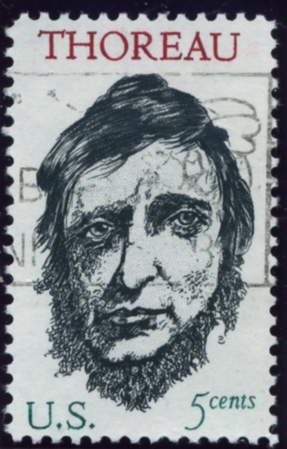 Scott 1327 5 Cent Stamp Henry David Thoreau