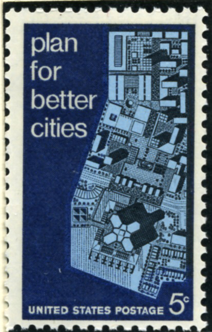 Scott 1333 5 Cent Stamp Urban Planning a