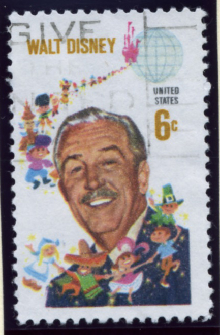 Scott 1355 6 Cent Stamp Walt Disney a