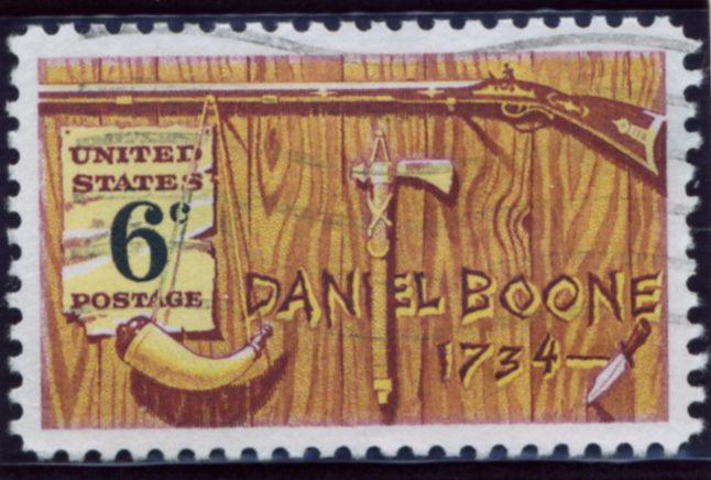 Scott 1357 6 Cent Stamp Daniel Boone a