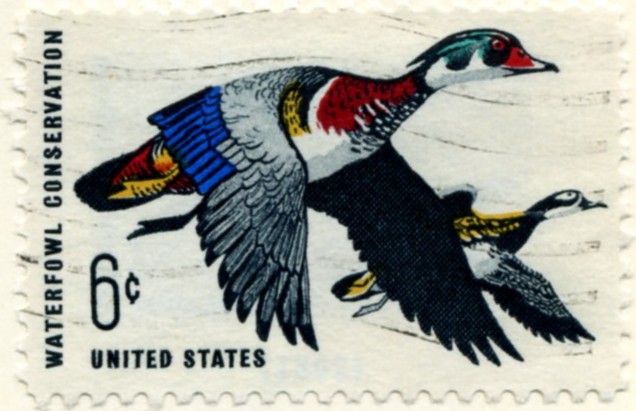 Scott 1362 6 Cent Stamp Waterfowl Conservation