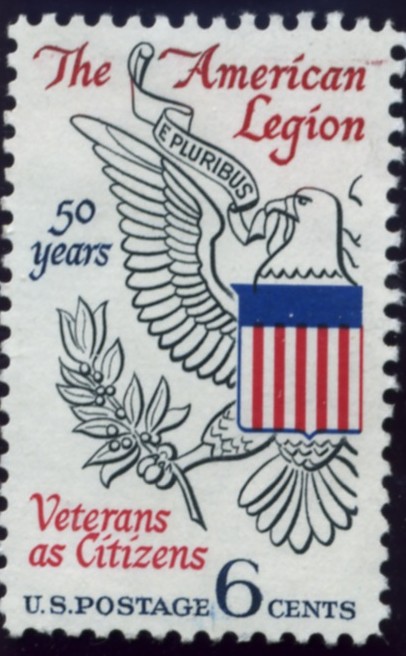 Scott 1369 6 Cent Stamp American Legion