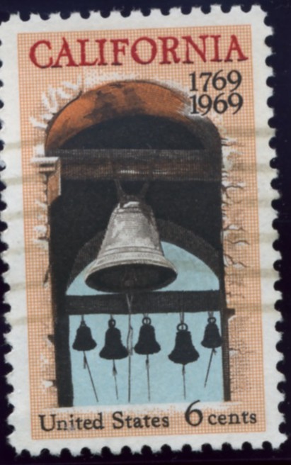 Scott 1373 6 Cent Stamp Settlement of California