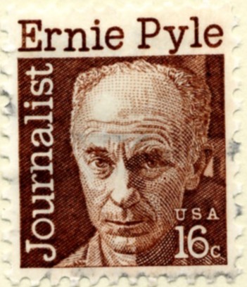 Scott 1398 18 Cent Stamp Ernie Pyle a