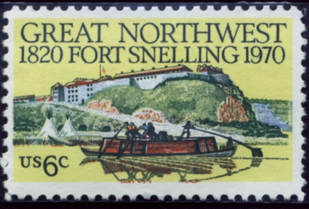 Scott 1409 6 Cent Stamp Fort Snelling