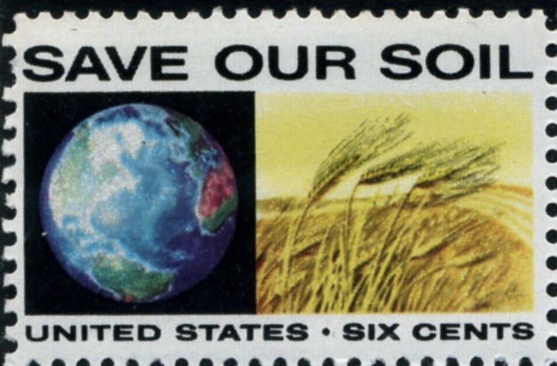 Scott 1410 6 Cent Stamp Save Our Soil