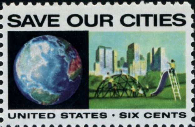 Scott 1411 6 Cent Stamp Save Our Cities