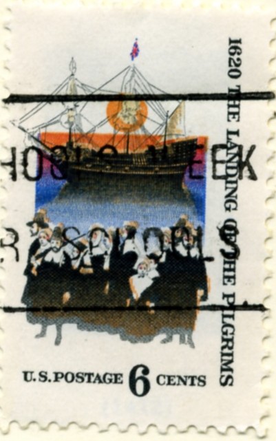 Scott 1420 6 Cent Stamp Landing Of The Pilgrims a