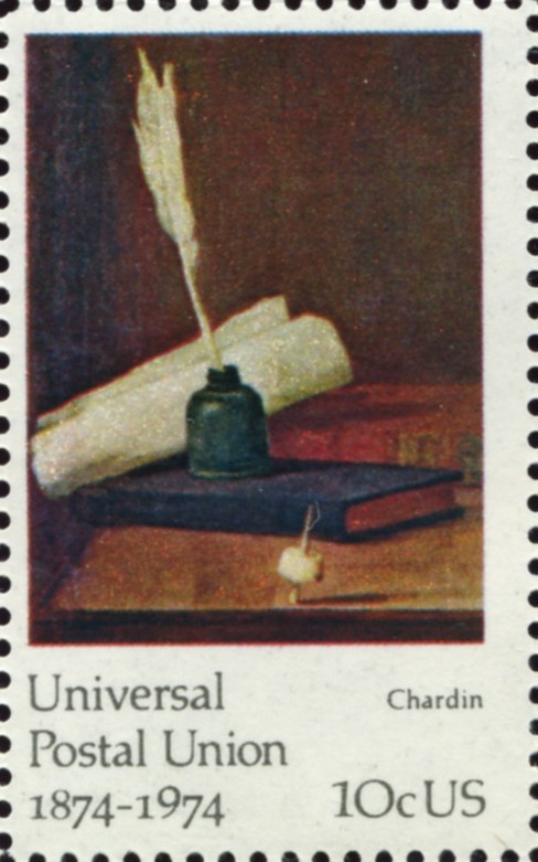 Scott 1535 10 Cent Stamp Universal Postal Union Chardin
