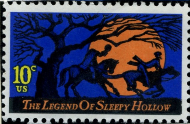 Scott 1548 10 Cent Stamp Legend of Sleepy Hollow
