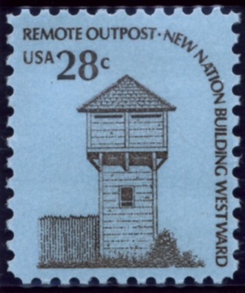 Scott 1604 28 Cent Stamp Fort Nisqually