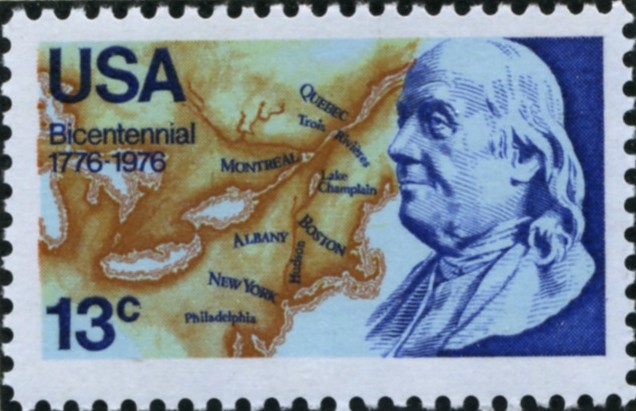 Scott 1690 13 Cent Stamp Benjamin Franklin
