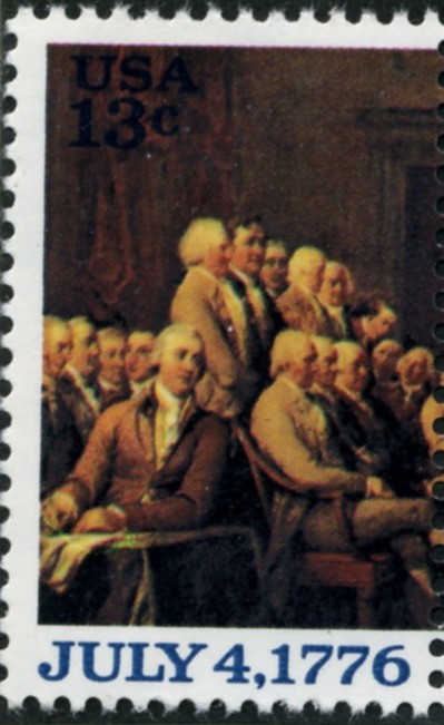 Scott 1691 13 Cent Stamp Delegates Seated and Standing