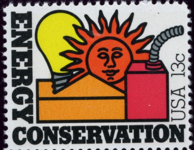 Scott 1723 13 Cent Stamp Energy Conservation