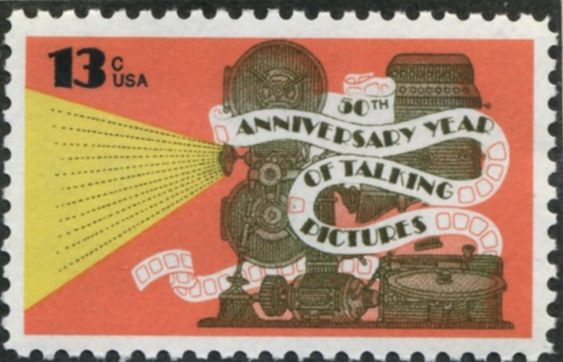Scott 1727 13 Cent Stamp Talking Pictures