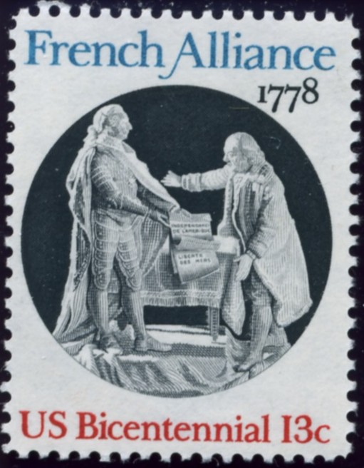 Scott 1753 13 Cent Stamp French Alliance