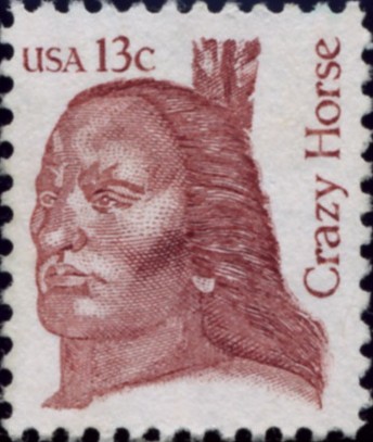 Scott 1855 13 Cent Stamp Crazy Horse