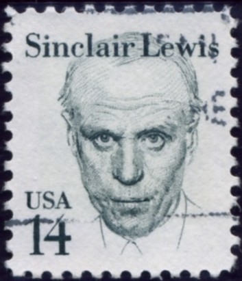 Scott 1856 14 Cent Stamp Sinclair Lewis