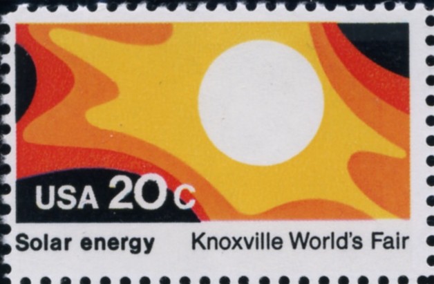 Scott 2006 20 Cent Stamp Knoxville World's Fair Solar Energy