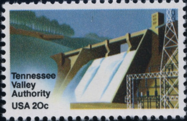 Scott 2042 20 Cent Stamp Tennessee Valley Authority
