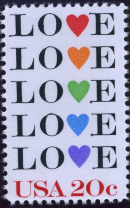Scott 2072 20 Cent Love Stamp
