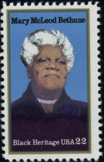 Scott 2137 22 Cent Stamp Black Heritage Mary McLeod Bethune
