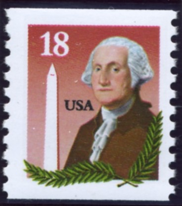Scott 2149 18 Cent Coil Stamp George Washington