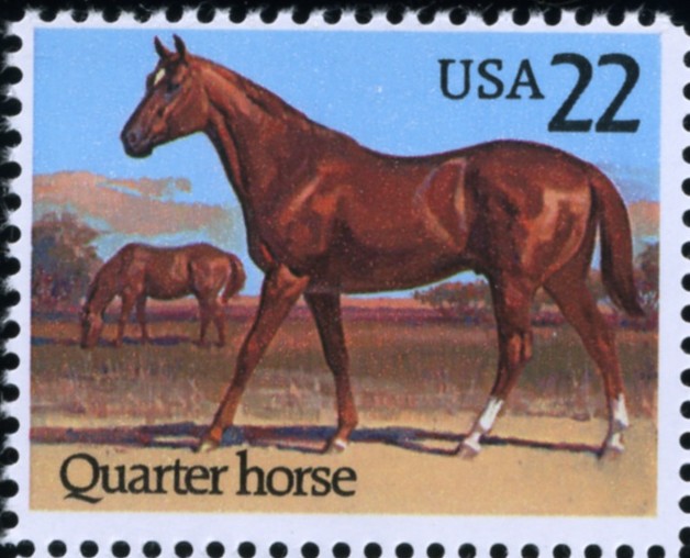 Scott 2155 22 Cent Stamp Quarter Horse