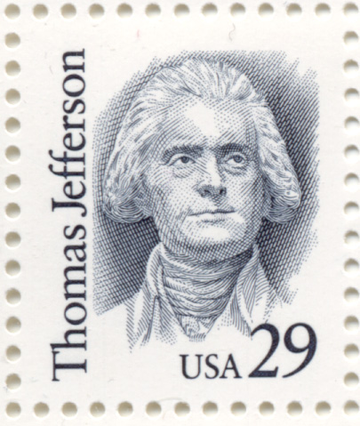Scott 2185 29 Cents Stamp Thomas Jefferson